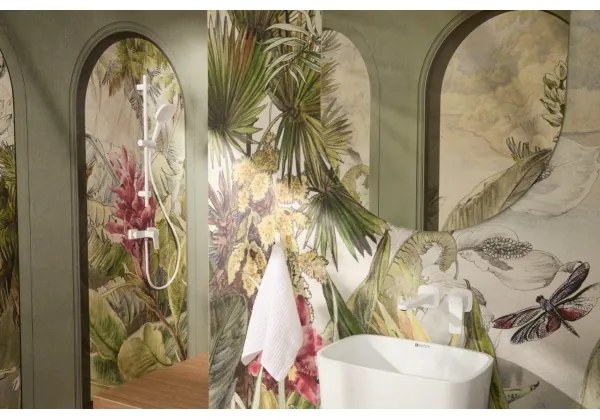 KFA Armatura 841-352-44 - Sprchová súprava MALAGA biela