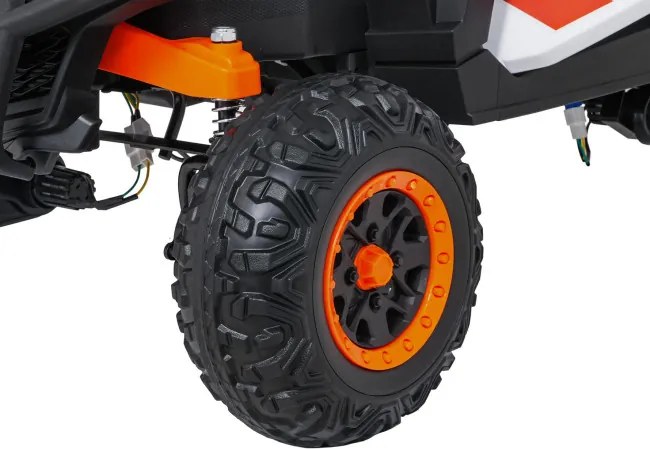 Elektrické autíčko Buggy Madman UTV-MX biele