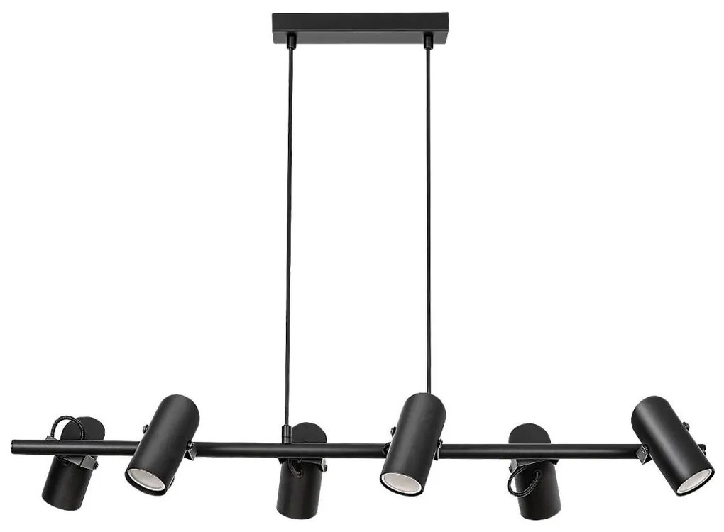 Rabalux 73045 - Luster na lanku MAXIMILIAN 6xGU10/25W/230V