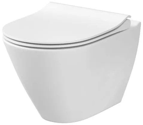 Wc s doskou softclose závesné Cersanit City  so zadným odpadom K701-104-ECO