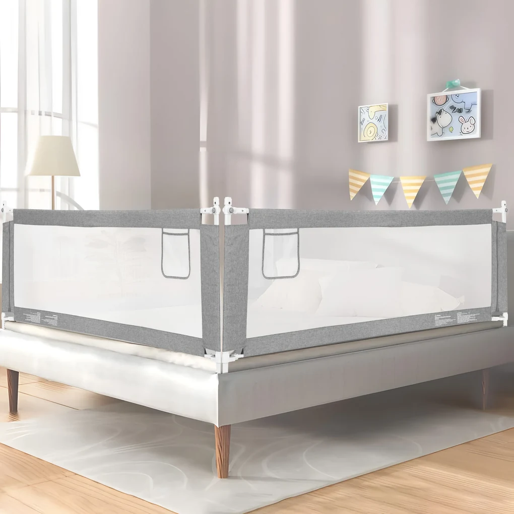 Bezpečnostná zábrana na posteľ 150 cm , ECOTOYS