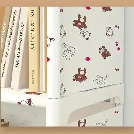 Detský DIY regál s motívom medvedíkov 6 políc