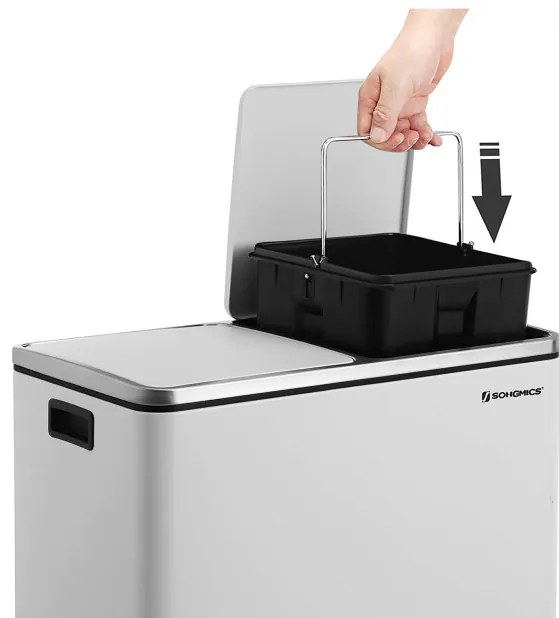 Odpadkový kôš 48L LTB48WT