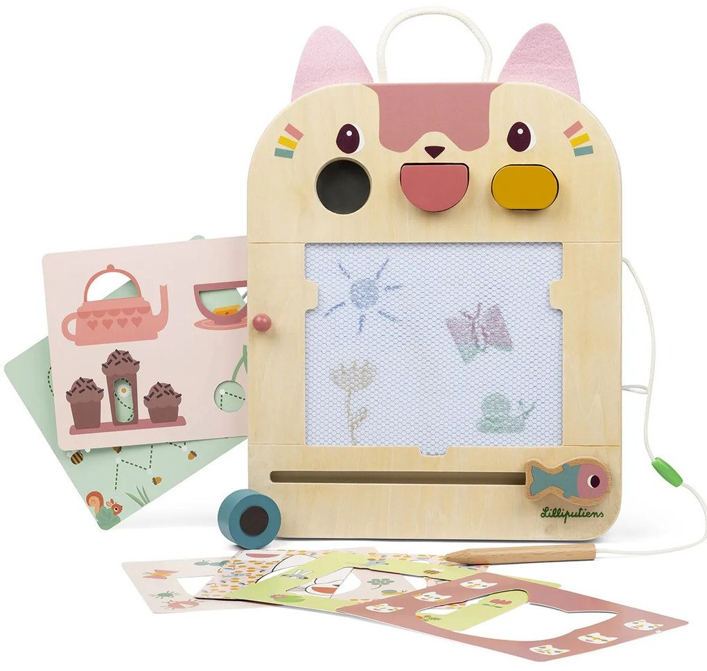 Lilliputiens – čarovná tabuľka – mačička Jeanne