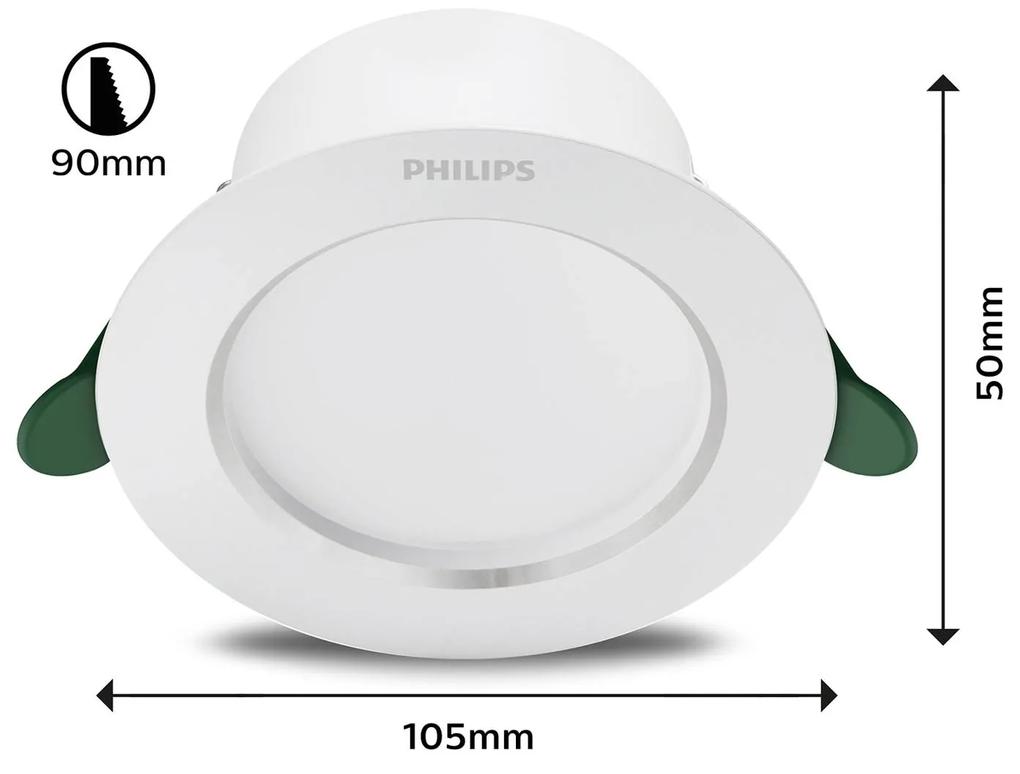 Philips Diamond Cut LED svetlá 10,5 cm 2,2 W 840