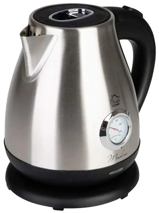 Rýchlovarná kanvica Madira s teplomerom 230 V, 50 Hz. 1,7l nerezová
