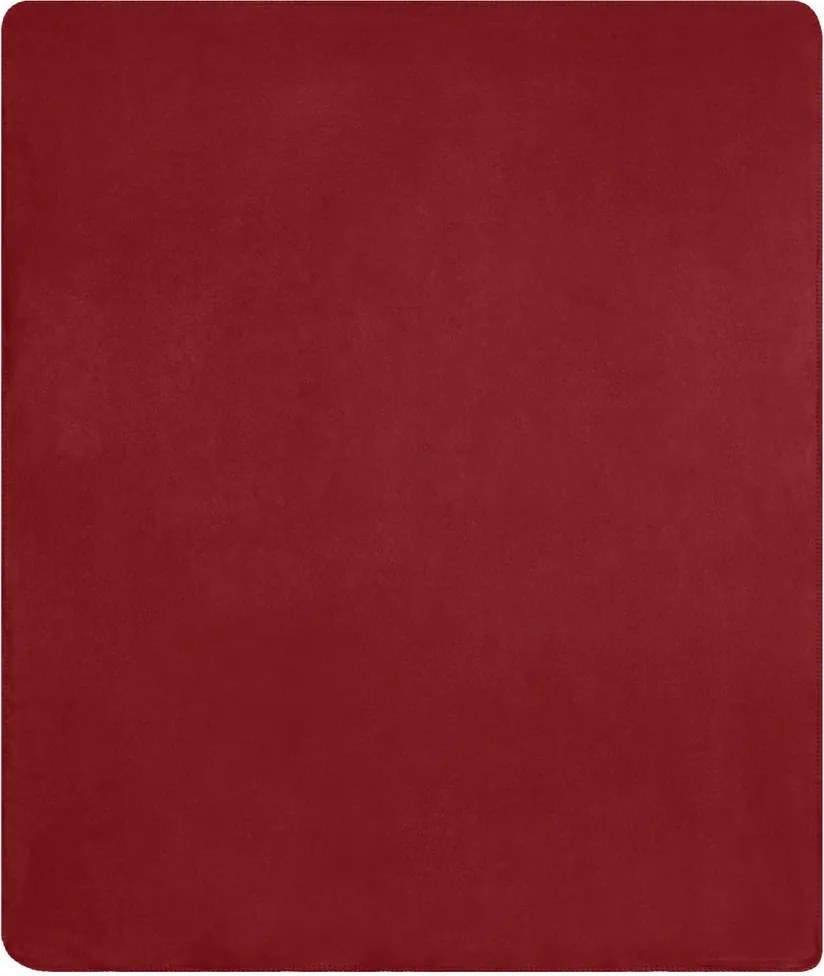 Daiber Fleece deka 150x170 cm JN952 - Hnedá / smotanová | 150 x 170 cm