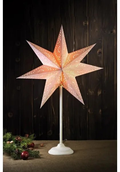 Markslöjd 700119 - Vianočná dekorácia ARATORP 1xE14/25W/230V biela