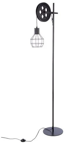 Dizajn industry stojacia lampa CAGE