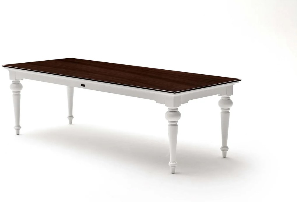 Rustikálny jedálenský stôl z dreva mahagón Provence accent