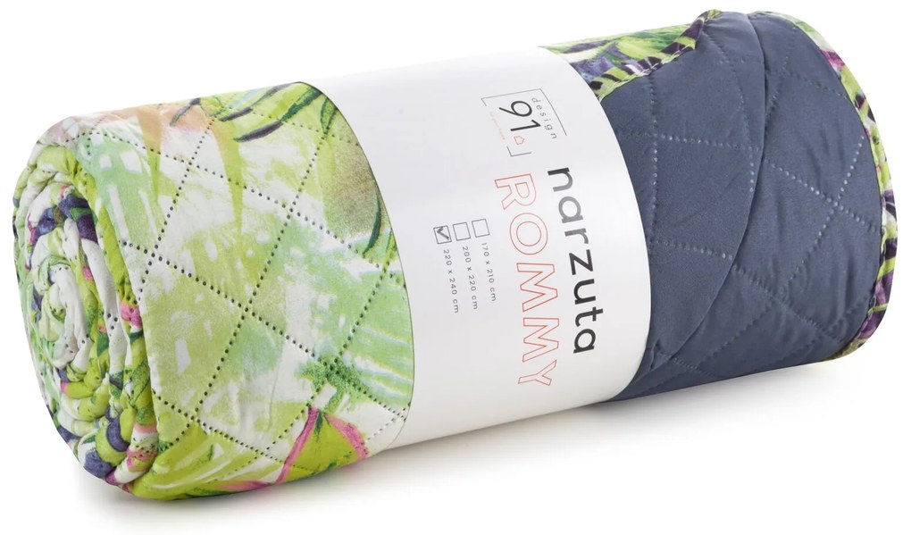 PREHOZ NA POSTEĽ ROMMY 200X220 CM LISTY