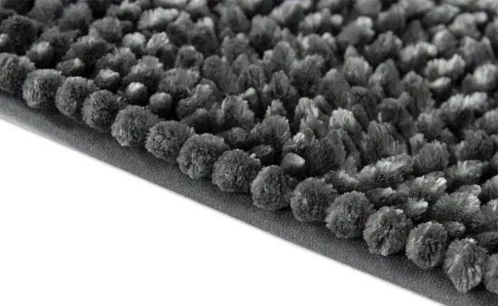 Kúpeľňová predložka Ella micro Tmavo šedá, 60x90, šedá, kúpeľňa, BO-MA