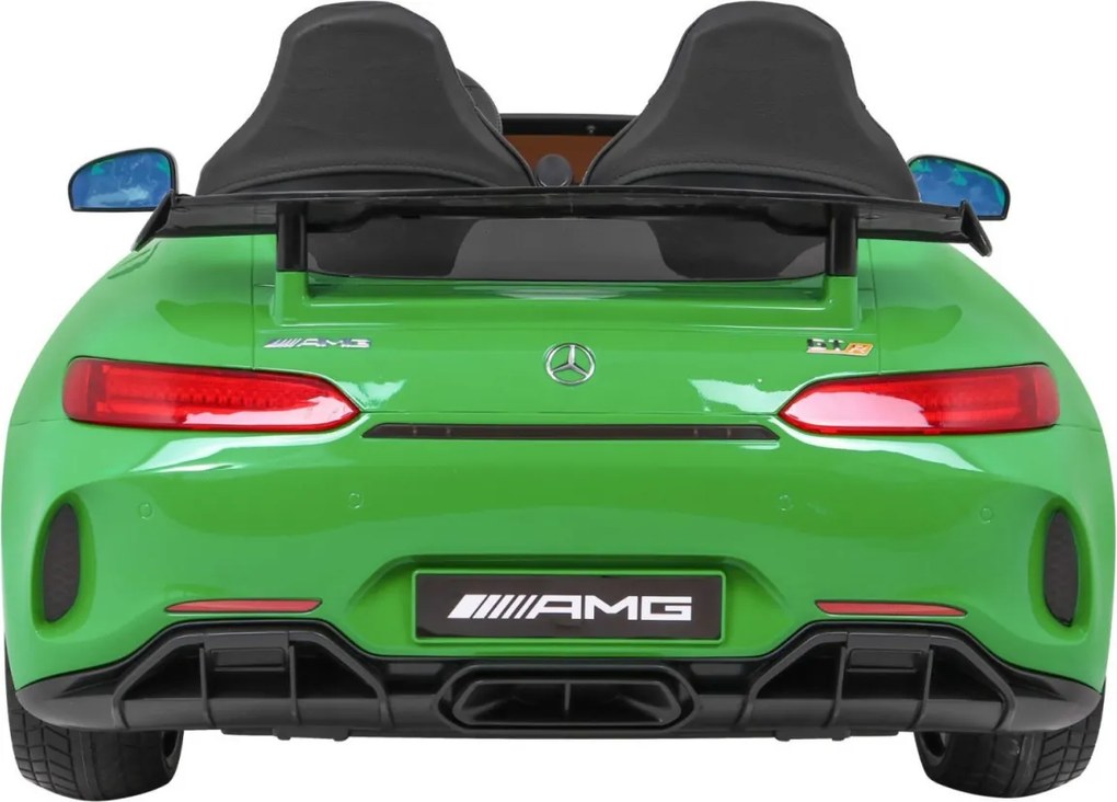 Ramiz Mercedes-Benz GT R pre deti Lakovaný zelený 4x4