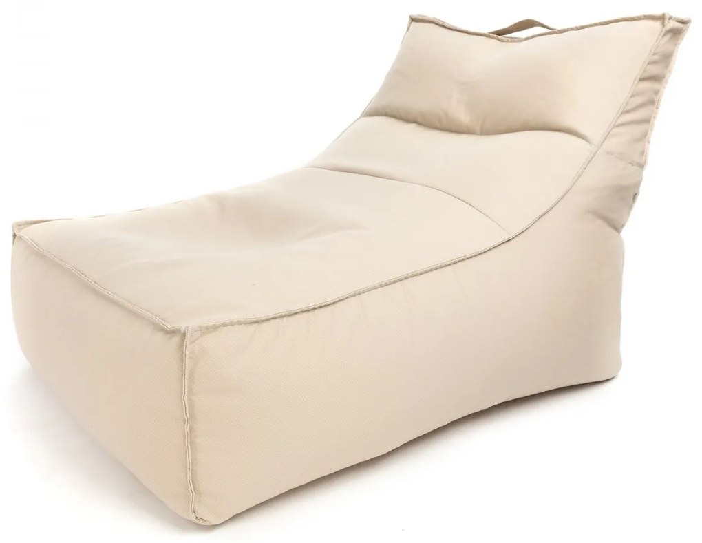 Sedací vak Leone Kanaria | Pohodlný vonkajší nábytok Farba: K7004 - béžový