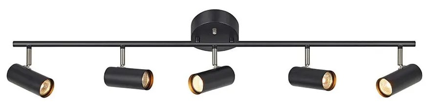 Čierne stropné svietidlo Markslöjd Barcelona