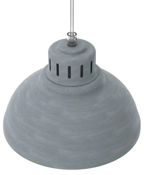 Luster na lanku SVEN 3xE27/15W/230V šedá