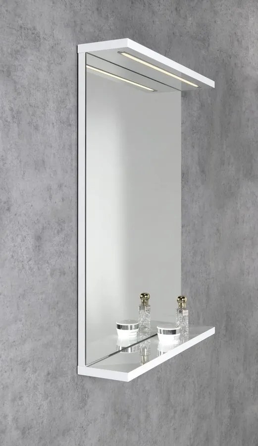 Aqualine Aqualine, KORIN STRIP zrkadlo s LED osvetlením 50x70x12cm, KO395S