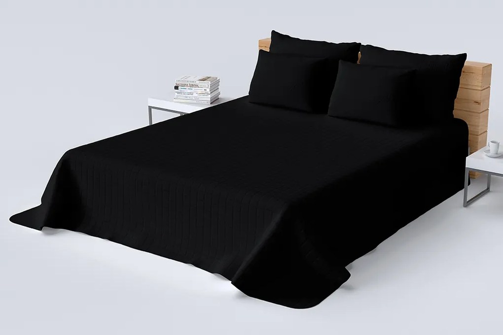 Dekorstudio Obojstranný prešívaný prehoz na posteľ NMB-005 Rozmer prehozu (šírka x dĺžka): 75x160cm