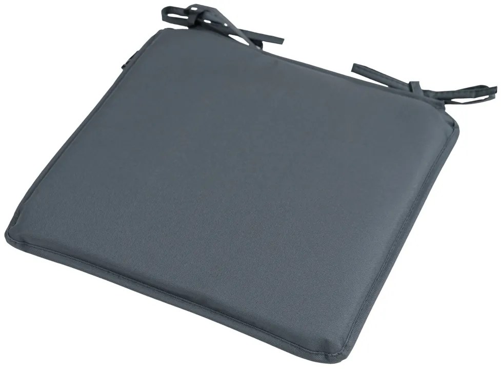 Vonkajší podsedák na stoličku SEDINO 38x38cm, čierny