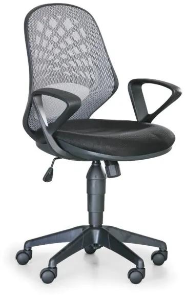 Kancelárska stolička FLER, sivá