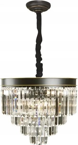 Závesná krištáľová lampa Monk 33291/11