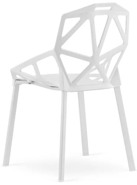 Set štyroch stoličiek ESSEN biele (4ks)