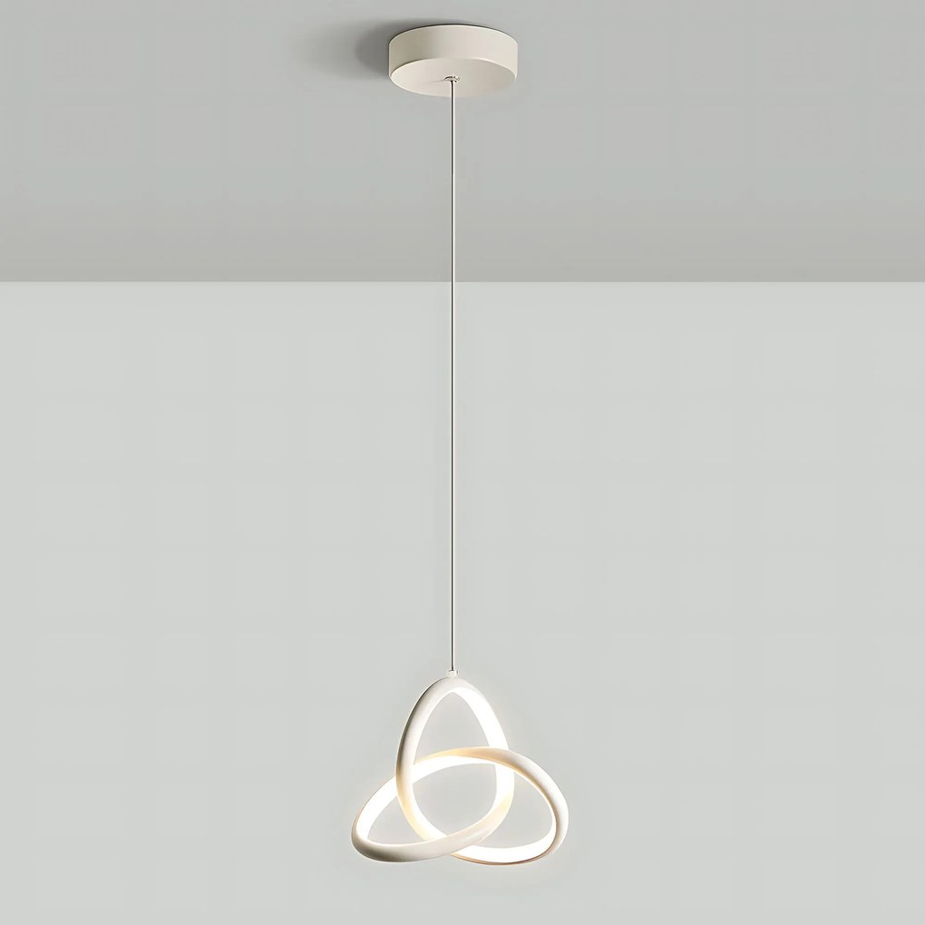 Toolight Toolight, LED závesné osvetlenie 13W, 500lm, 4000K, APP1783-CP, biela, OSW-08969