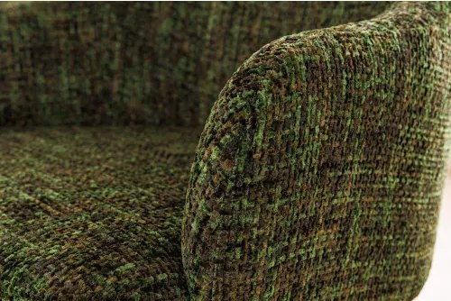 Stolička 45928 Art Living Látka Chenille Zelená - Komfort-nábytok
