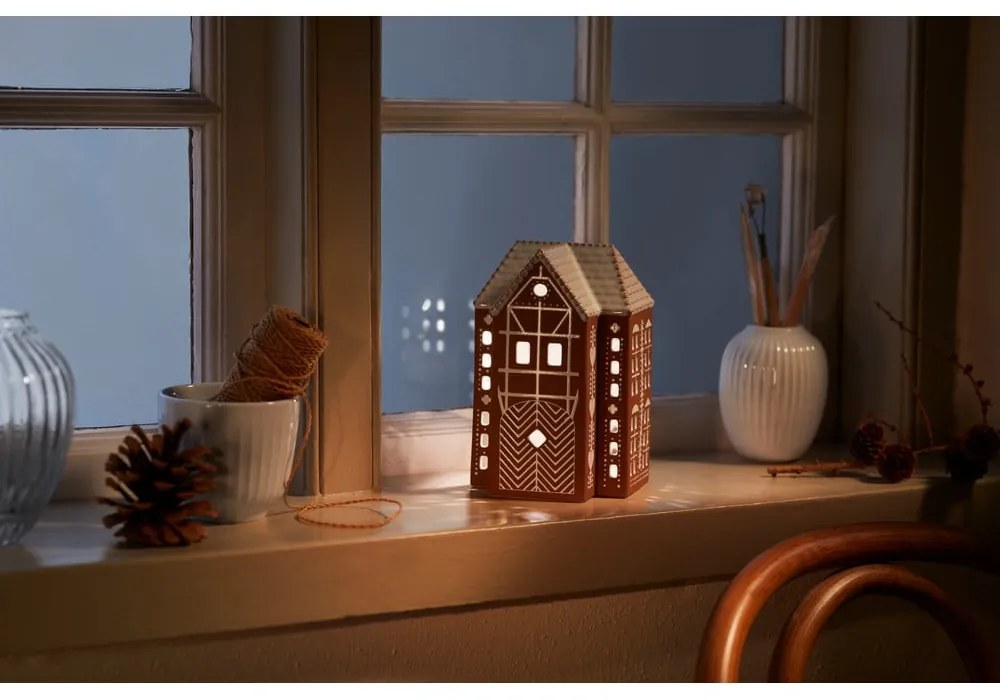Kameninový svietnik Gingerbread Lighthouse – Kähler Design