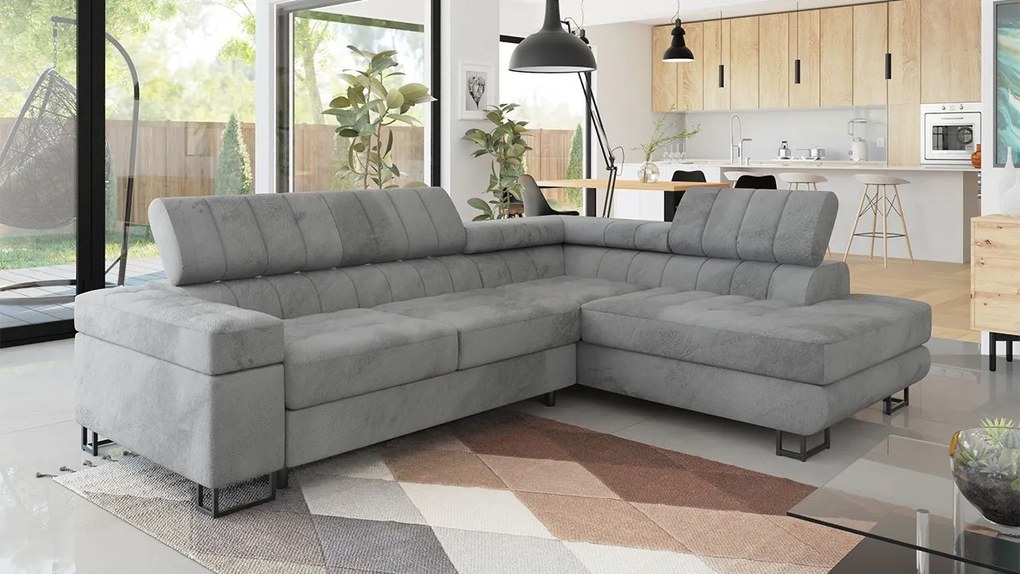 Moderná pohovka Wales Premium, Dostupné poťahy: Abriamo 03, Strana pohovky: ľavá