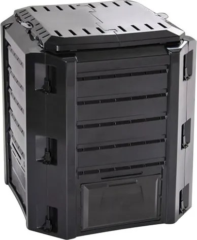 Kompostér COMPOGREEN, 380 lit., čierny