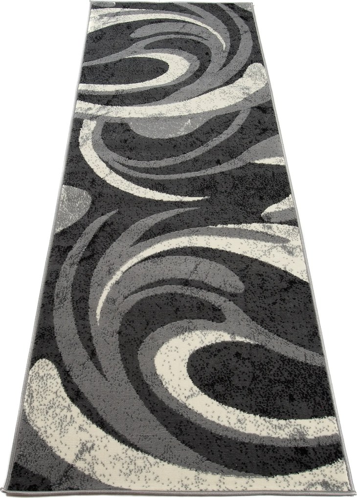 TA Koberec 2641A TMAVO SIVÁ LACNÁ PP CRM Rozmer: 100x150 cm