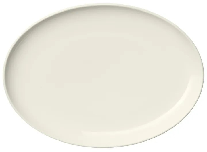 Oválny tanier Essence 25cm, biely