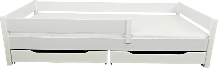 LU MIX 180x90 Biela detská posteľ