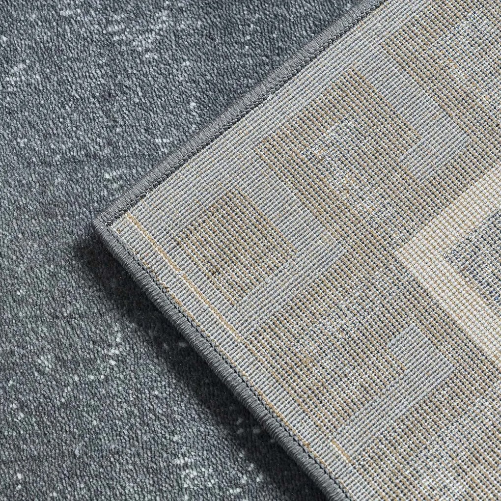 Dywany Łuszczów, Kusový koberec Allure 1960 grey, 160x220, šedá, kancelária