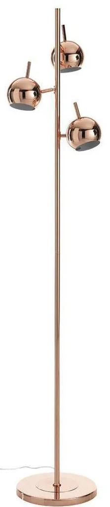 Stojacia lampa „Globe Copper", Ø 27, výš. 165 cm