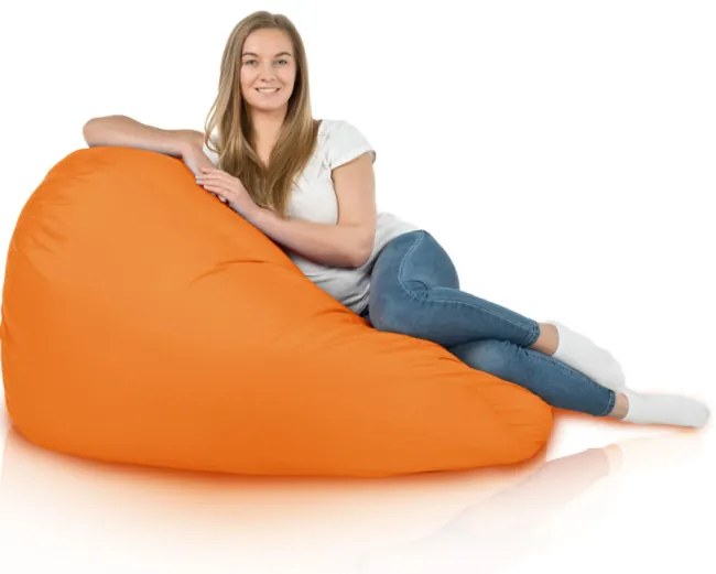 Sedací vak SAKO pomarančový OUTDOOR