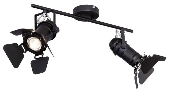 Globo 54650-2B - Bodové svietidlo EGON 2xGU10/50W/230V