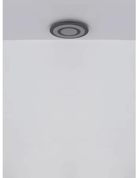 Globo 48032-24 - LED Stropné svietidlo JAYDEN LED/24W/230V pr. 32 cm antracit