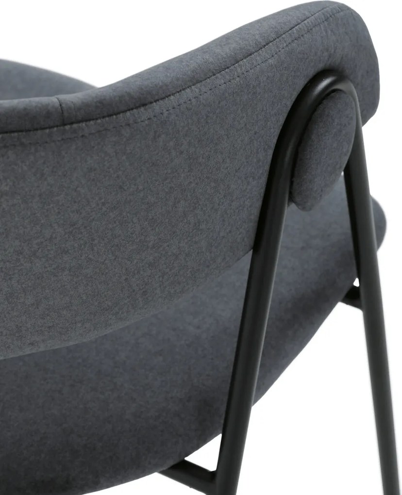 Jedálenská stolička DCL-X7130 GREY2 Farba: Sivá