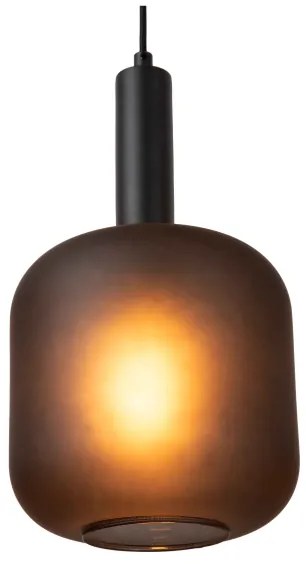 Lucide 45405/07/30 - Luster na lanku ELOISE 7xE27/40W/230V čierna