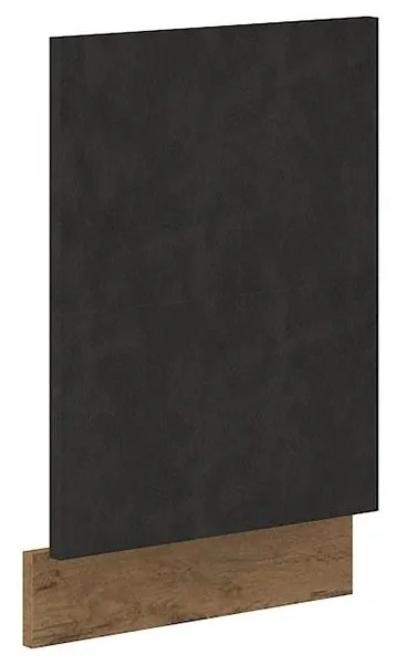 Front umývačky riadu Woodline ZM 570 x 446, Farby: dub lancelot / biely lesk