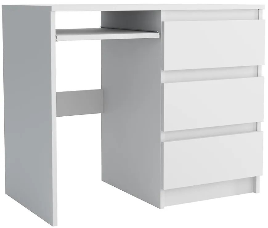 Písací stôl Leo II Biely