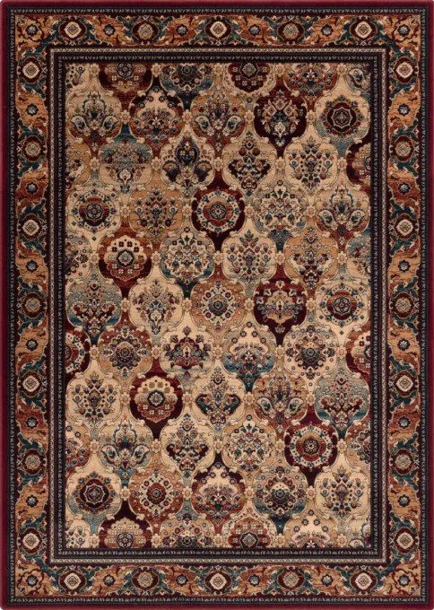 Koberec Agnella Isfahan Forenza bordový