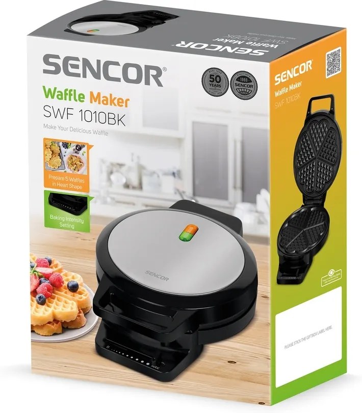 Vaflovač SENCOR SWF 1010BK