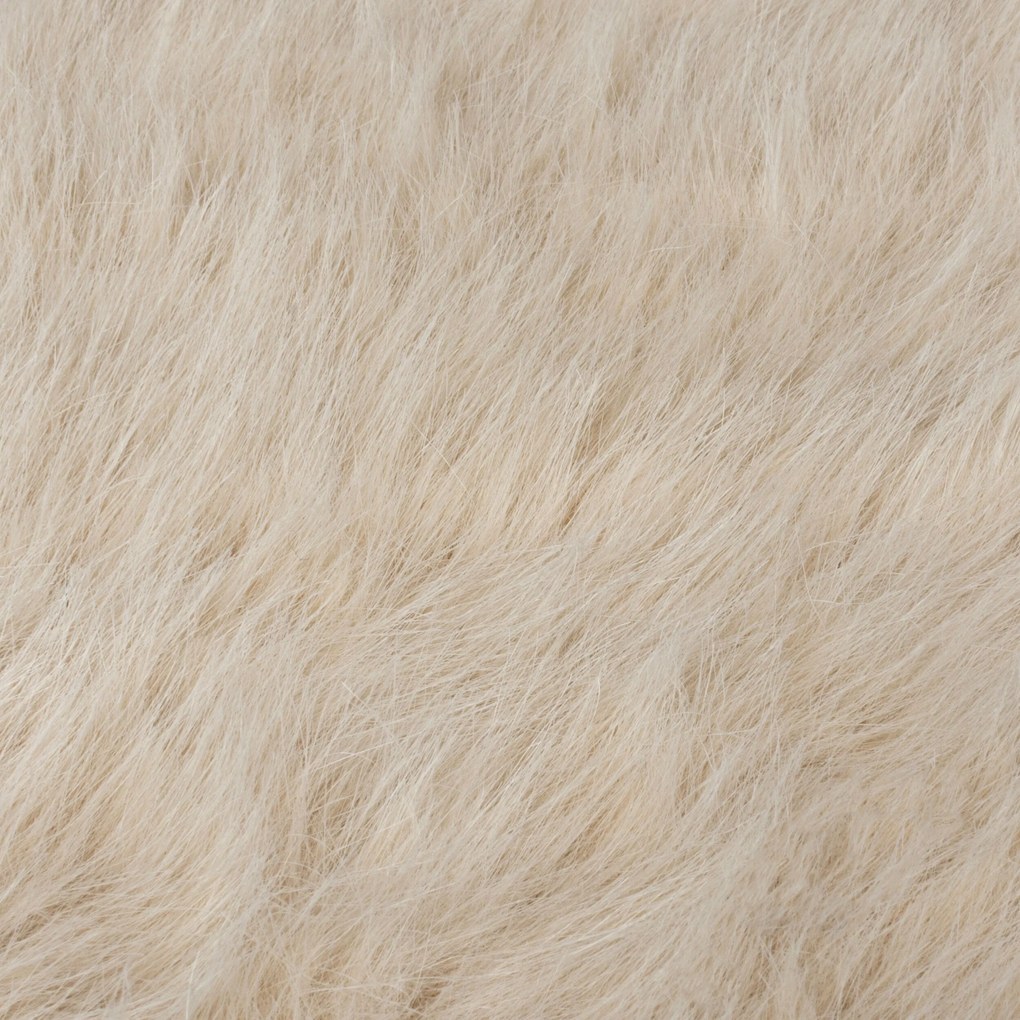 Kusový koberec Waffle Faux Fur Ivory, 180x290, béžová, obývacia izba, Flair Rugs