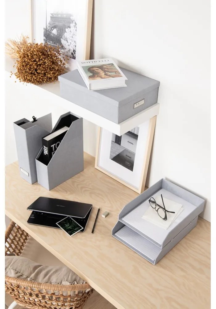 Kartónové organizéry na dokumenty v súprave 5 ks Holger – Bigso Box of Sweden