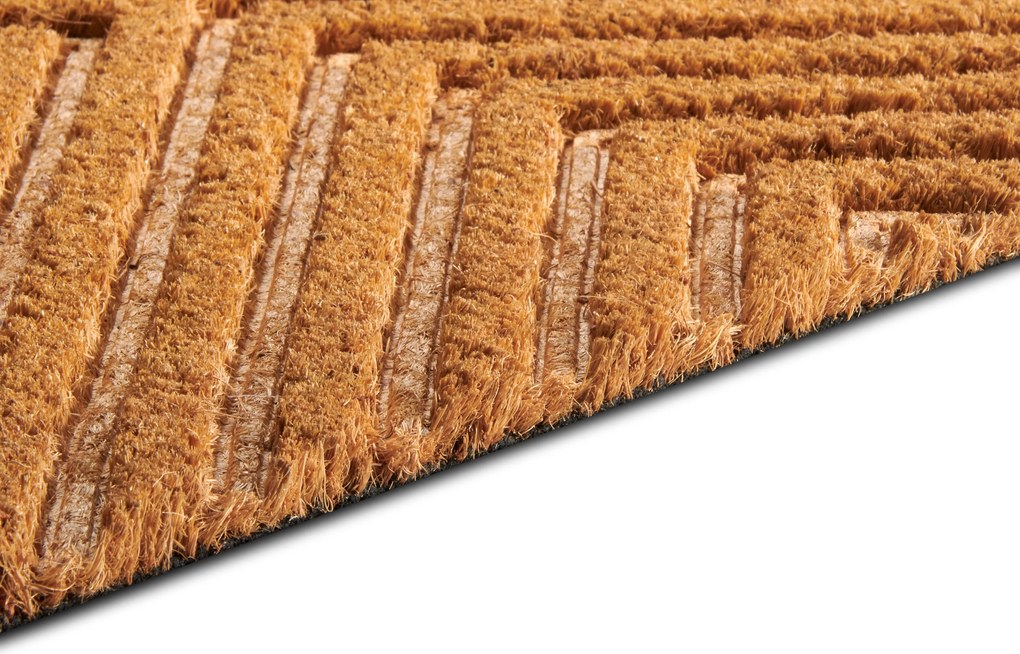 Hanse Home, Rohožka Geometric 105929 - na von aj na doma, 45x75, béžová, chodba / predsieň