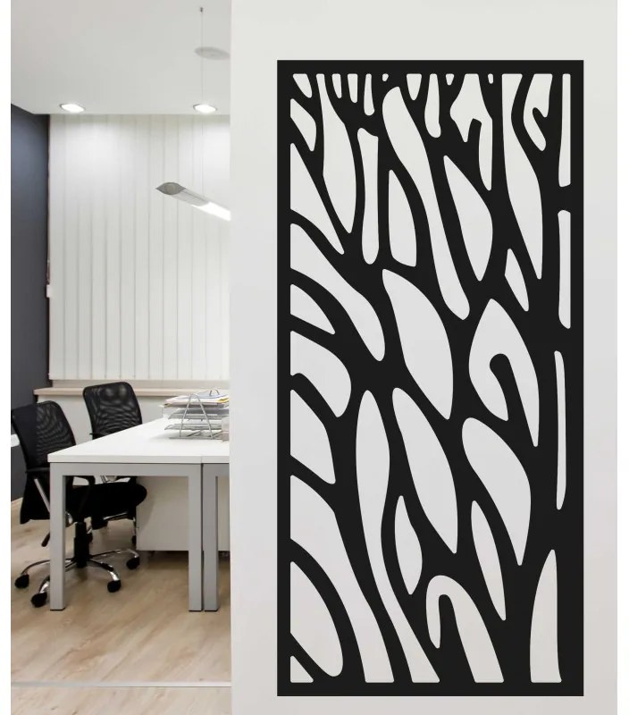 Vyrezávaný Drevený obraz na stenu z preglejky I 3D HODINY PR0274