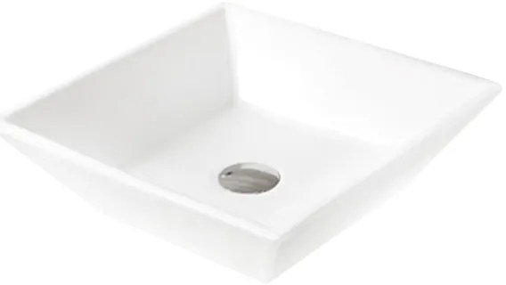 Mexen Pola, umývadlo na dosku 41 x 41 x 12 cm, biela, 22224100